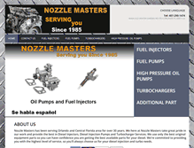 Tablet Screenshot of dieselinjectionspecialist.com